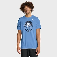 Men's Jordan Brand Light Blue North Carolina Tar Heels Basketball Icon Legend Dri-FIT T-Shirt