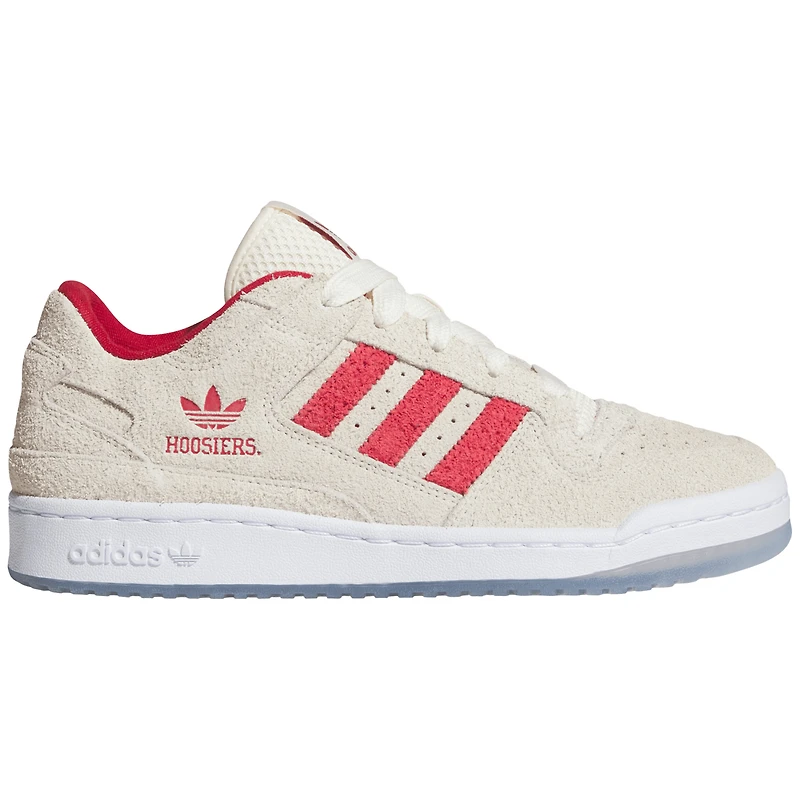 Unisex adidas White Indiana Hoosiers Forum Low Shoes