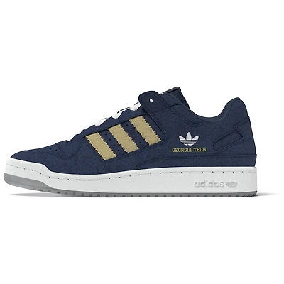 Unisex adidas Navy Georgia Tech Yellow Jackets Forum Low Shoes