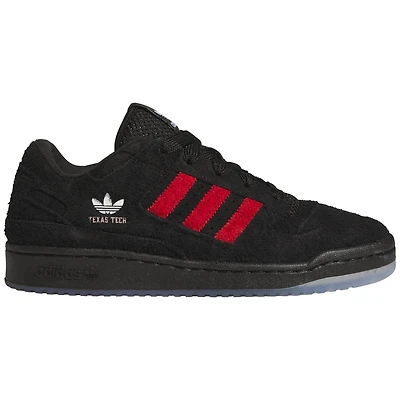 Unisex adidas Black Texas Tech Red Raiders Forum Low Shoes