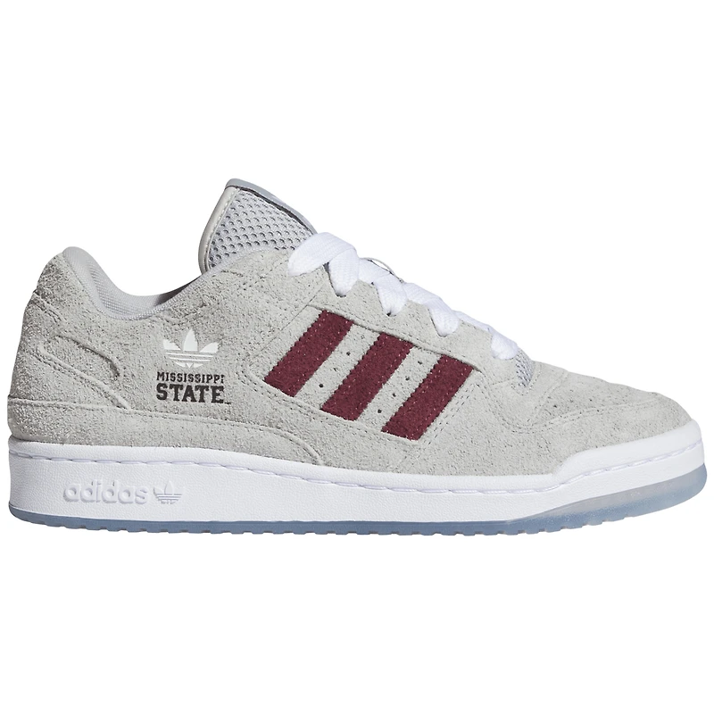 Unisex adidas Gray Mississippi State Bulldogs Forum Low Shoes