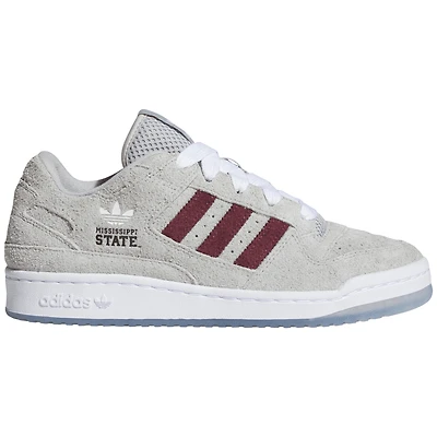 Unisex adidas Gray Mississippi State Bulldogs Forum Low Shoes