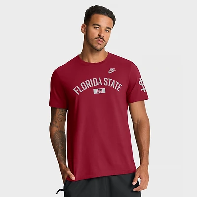 Men's Nike Garnet Florida State Seminoles Legacy Arch T-Shirt