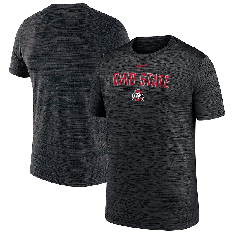 Youth Nike Black Ohio State Buckeyes Velocity Performance T-Shirt