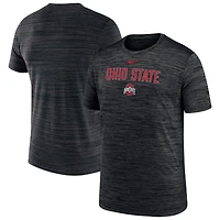 Youth Nike Black Ohio State Buckeyes Velocity Performance T-Shirt