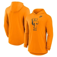 Men's Nike Tennessee Orange Tennessee Volunteers Legacy Tri-Blend Dri-FIT Long Sleeve Hoodie T-Shirt