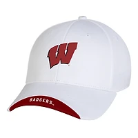 Men's Under Armour Wisconsin Badgers Sideline Blitzing Accent Flex Hat