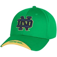 Men's Under Armour  Green Notre Dame Fighting Irish Sideline Blitzing Accent Flex Hat