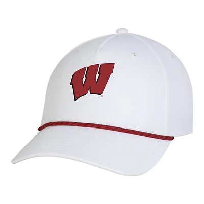 Men's Under Armour Wisconsin Badgers Sideline Drive Rope Adjustable Hat