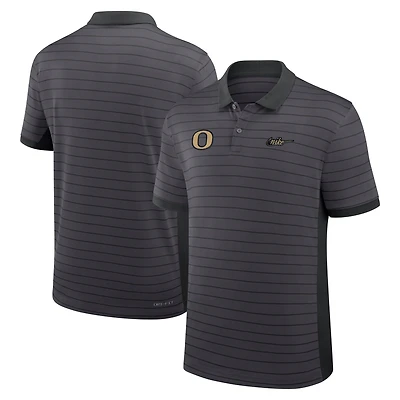 Men's Nike Anthracite Oregon Ducks Shoe Duck Victory Dri-FIT Polo