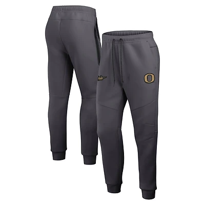 Men's Nike Anthracite Oregon Ducks Shoe Duck Tech Fleece Jogger Pants