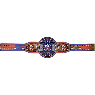 Ilya Sorokin New York Islanders Autographed WWE Legacy Title Belt with "Lets Go Isles!" Inscription