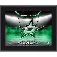 Dallas Stars 10.5" x 13" Horizontal Team Logo Sublimated Plaque