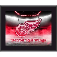 Detroit Red Wings 10.5" x 13" Horizontal Team Logo Sublimated Plaque