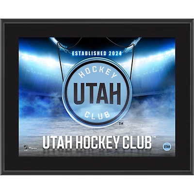 Utah Hockey Club 10.5" x 13" Horizontal Team Logo Sublimated Plaque