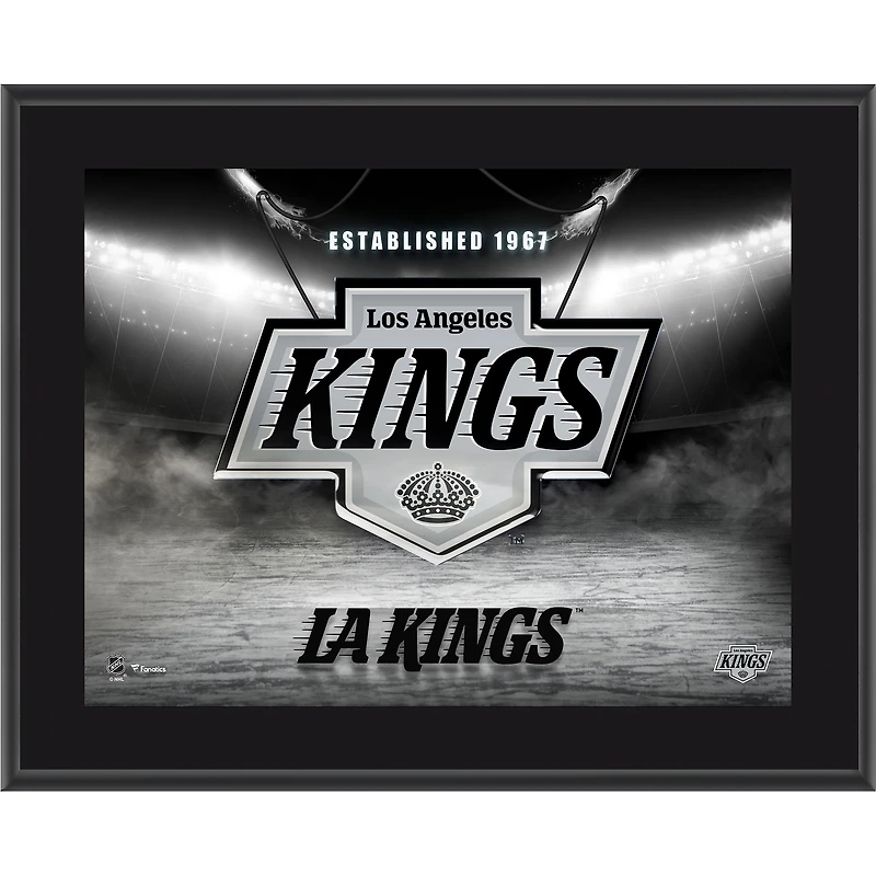 Los Angeles Kings 10.5" x 13" Horizontal Team Logo Sublimated Plaque