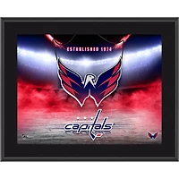 Washington Capitals 10.5" x 13" Horizontal Team Logo Sublimated Plaque