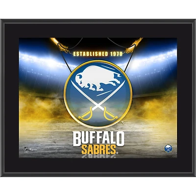 Buffalo Sabres 10.5" x 13" Horizontal Team Logo Sublimated Plaque