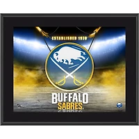Buffalo Sabres 10.5" x 13" Horizontal Team Logo Sublimated Plaque