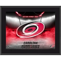 Carolina Hurricanes 10.5" x 13" Horizontal Team Logo Sublimated Plaque