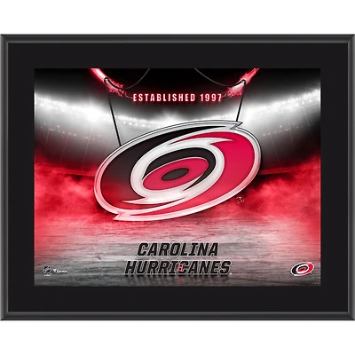 Carolina Hurricanes 10.5" x 13" Horizontal Team Logo Sublimated Plaque