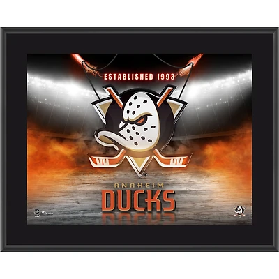 Anaheim Ducks 10.5" x 13" Horizontal Team Logo Sublimated Plaque