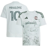 Youth adidas Djordje Mihailovic Green Colorado Rapids 2025 Headwaters Replica Player Jersey