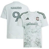Youth adidas Rafael Navarro Green Colorado Rapids 2025 Headwaters Replica Player Jersey
