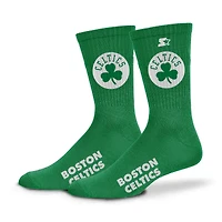 Unisex Starter  Kelly Green Boston Celtics Satin Crew Socks