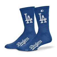 Unisex Starter  Royal Los Angeles Dodgers Satin Crew Socks
