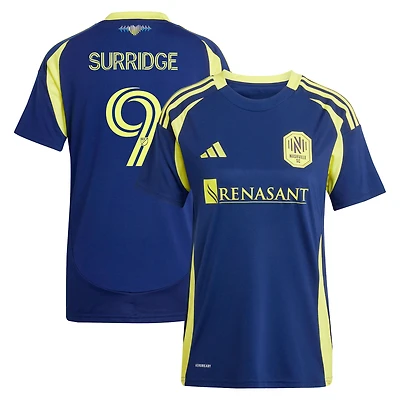 Women's adidas Sam Surridge Navy Nashville SC 2025 The Heart of Nashville Kit Replica Player Jersey