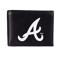 Atlanta Braves Synthetic Leather Embroidered Bifold Wallet