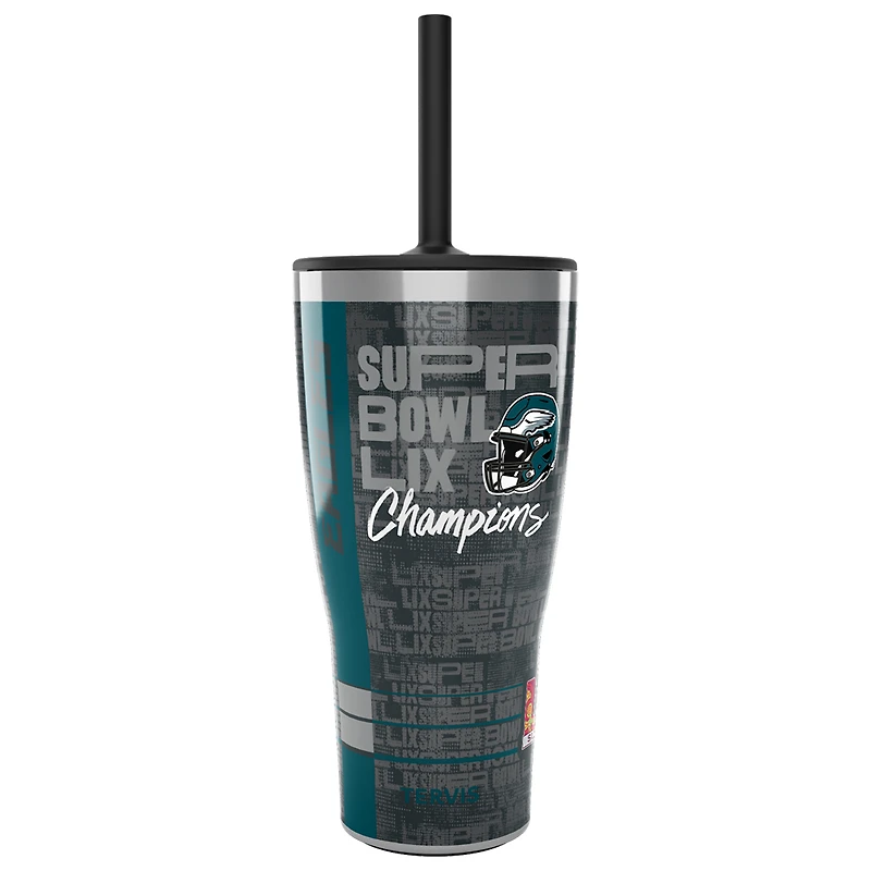 Tervis Philadelphia Eagles Super Bowl LIX Champions 30oz. Stainless Steel Tumbler with Straw Lid