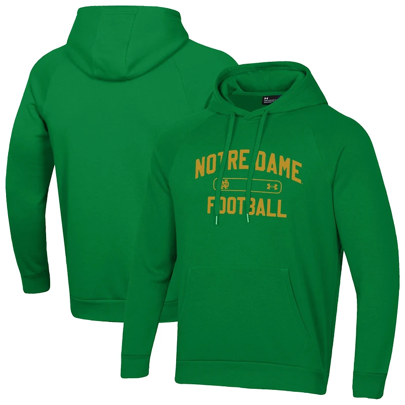 Men's Under Armour Notre Dame Fighting Irish 2025 Sideline Rival Fleece Hoodie