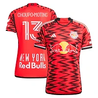 Men's adidas Eric Maxim Choupo-Moting Red New York Bulls 2024 Legacy Authentic Player Jersey