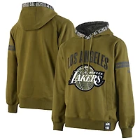 Men's NBA x Two Hype  Olive Los Angeles Lakers Culture & Hoops Collection Premium Pullover Hoodie