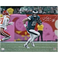 Dallas Goedert Philadelphia Eagles Autographed Super Bowl LIX Champions 16" x 20" Photograph