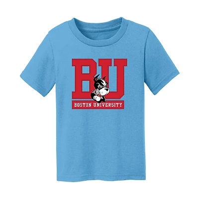 Toddler Chad & Jake Light Boston University Logo T-Shirt