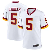 Men's Nike Jayden Daniels White Washington Commanders Game Super Bowl Era Jersey