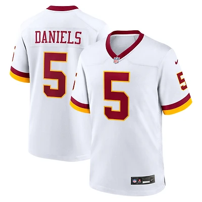 Men's Nike Jayden Daniels White Washington Commanders Game Super Bowl Era Jersey