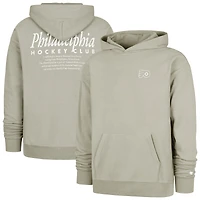 Men's '47  Gray Philadelphia Flyers Foundation Pullover Hoodie