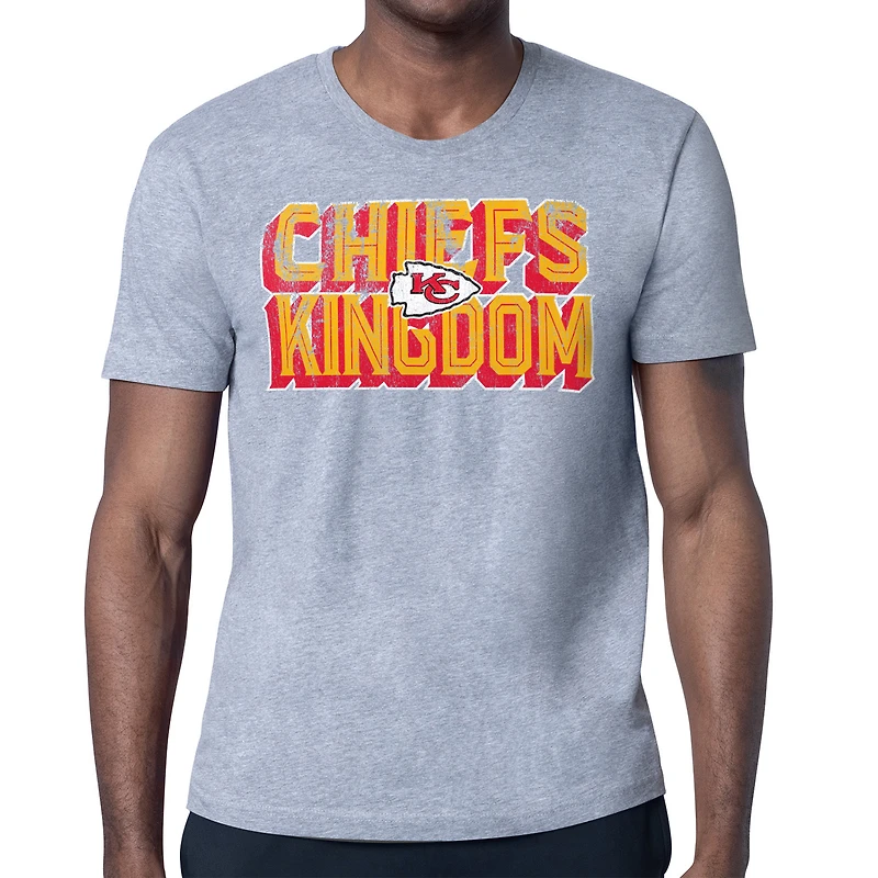Men's Starter Kansas City Chiefs Distressed Phrase T-Shirt