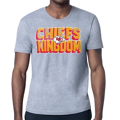 Men's Starter Kansas City Chiefs Distressed Phrase T-Shirt