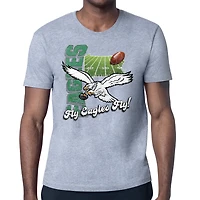 Men's Starter Philadelphia Eagles Distressed Retro State Field T-Shirt
