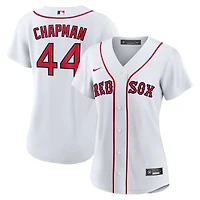Women's Nike Aroldis Chapman White Boston Red Sox Home Replica Jersey