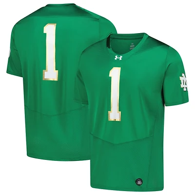 Men's Under Armour Green Notre Dame Fighting Irish Replica Football Jersey