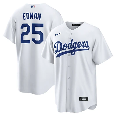 Men's Nike Tommy Edman White Los Angeles Dodgers Home Replica Jersey