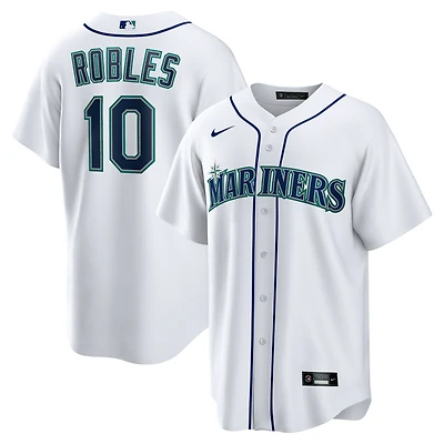 Men's Nike Victor Robles White Seattle Mariners Home Replica Jersey