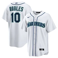 Men's Nike Victor Robles White Seattle Mariners Home Replica Jersey