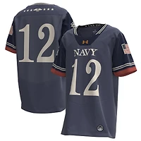 Youth Under Armour Navy Navy Midshipmen 250th Anniversary Uniform Sideline Collection Replica Jersey